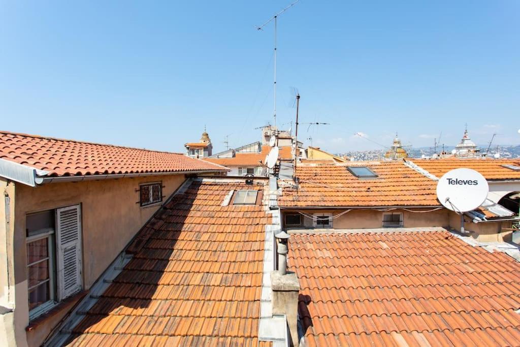 L16 Suite Malonat Vieux Nice 1 Min Mer/ 2 Chbres & Ac ภายนอก รูปภาพ