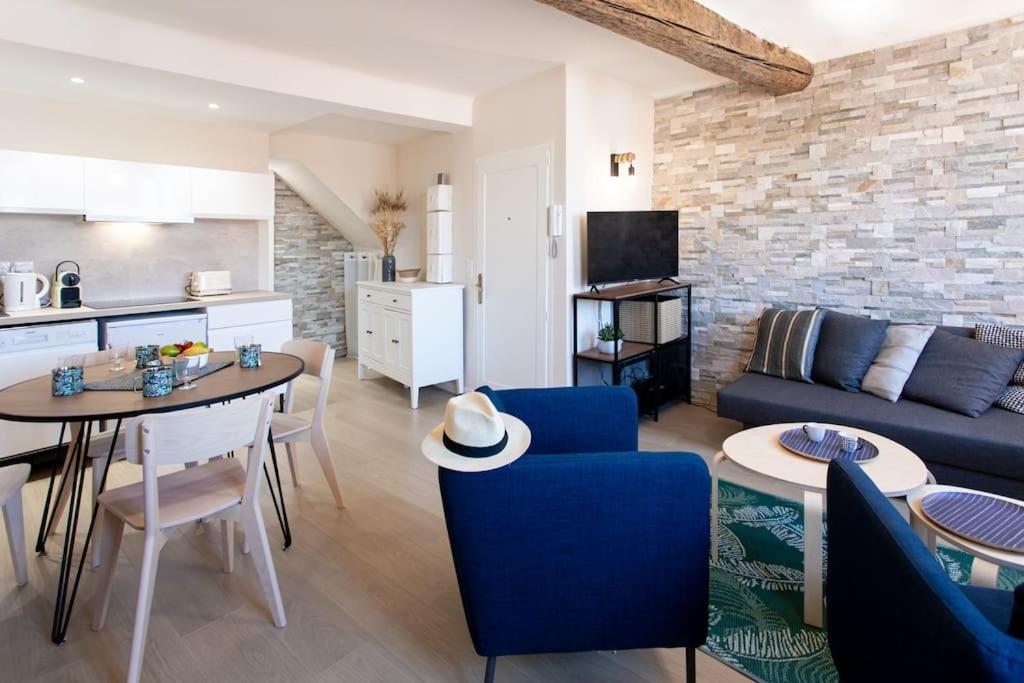 L16 Suite Malonat Vieux Nice 1 Min Mer/ 2 Chbres & Ac ภายนอก รูปภาพ